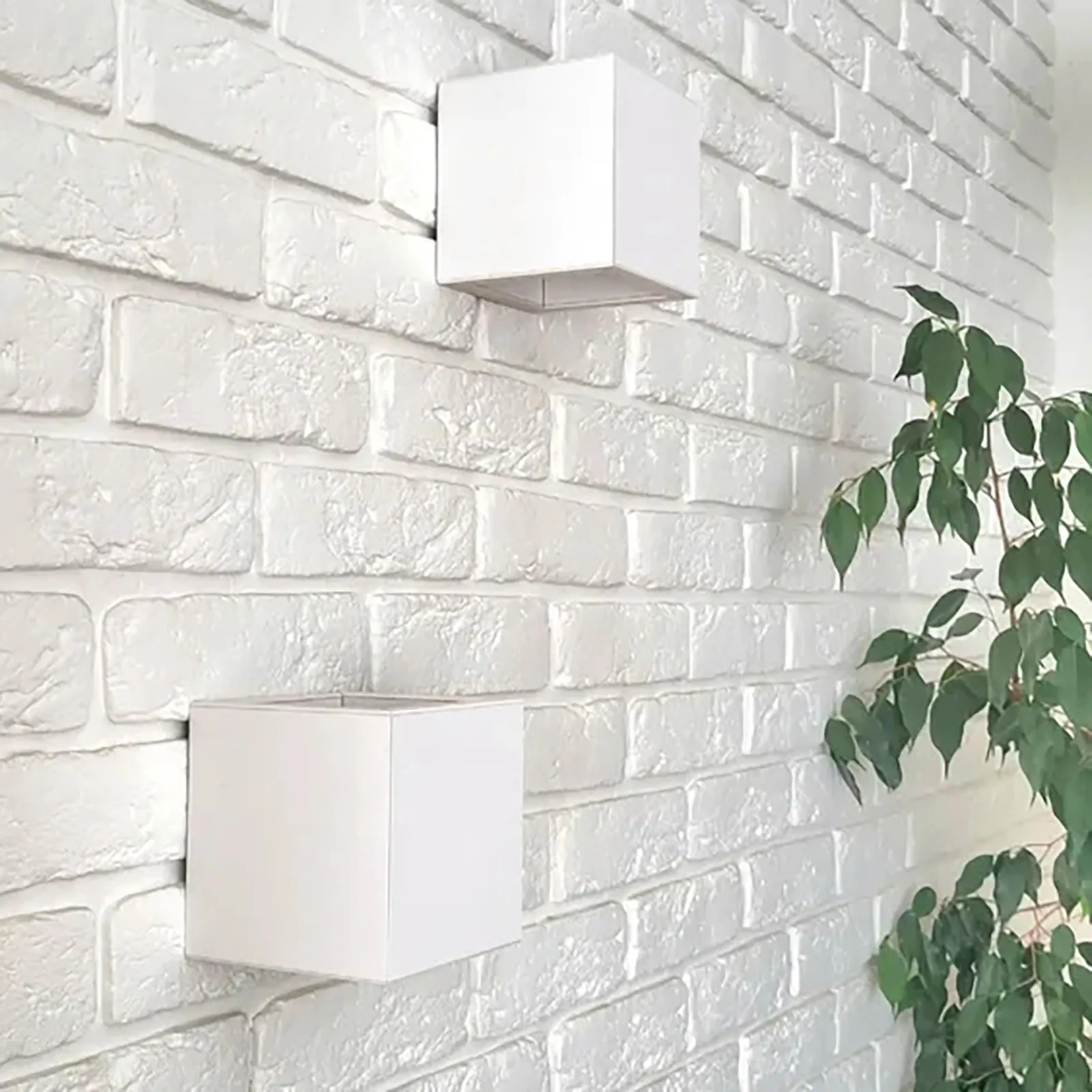 

Светодиодная уличная Водонепроницаемая настенная лампа, настенная лампа с двойной головкой, алюминиевые водонепроницаемые мини-бра для сада