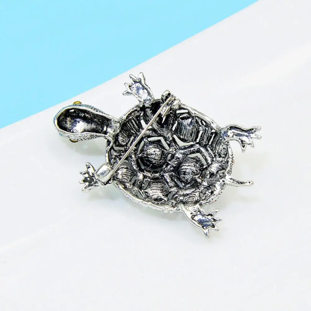 

Colorful Turtle Brooch Vintage Animal Pin for Girls Clothing Accessories Decorative Jewelry