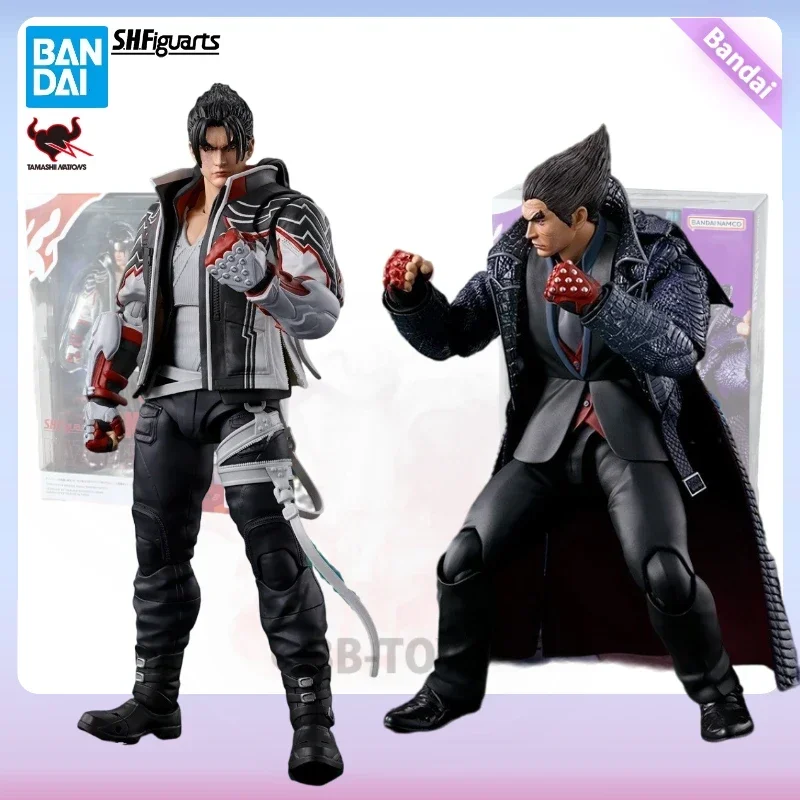 В наличии BB Bandai оригинальная коробка S.H.Figuarts SHF Tekken 8 Kazuya Mishima полный комплект аниме