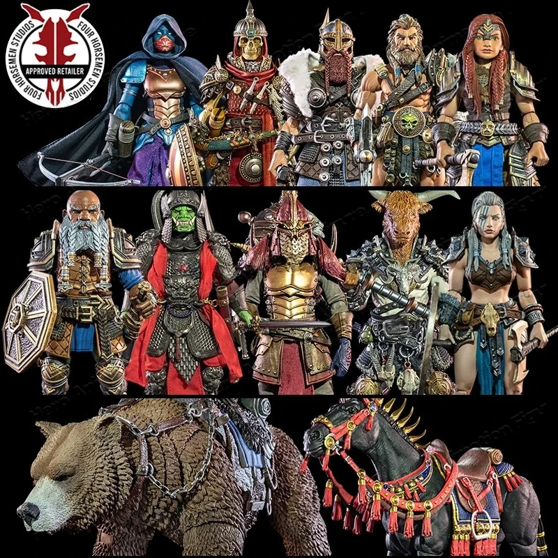 Фото В наличии: Фигурка Four Horsemen Studio Mythic Legions Rising Sons Neve, 1/12, 6 дюймов, аниме-игрушка. №1