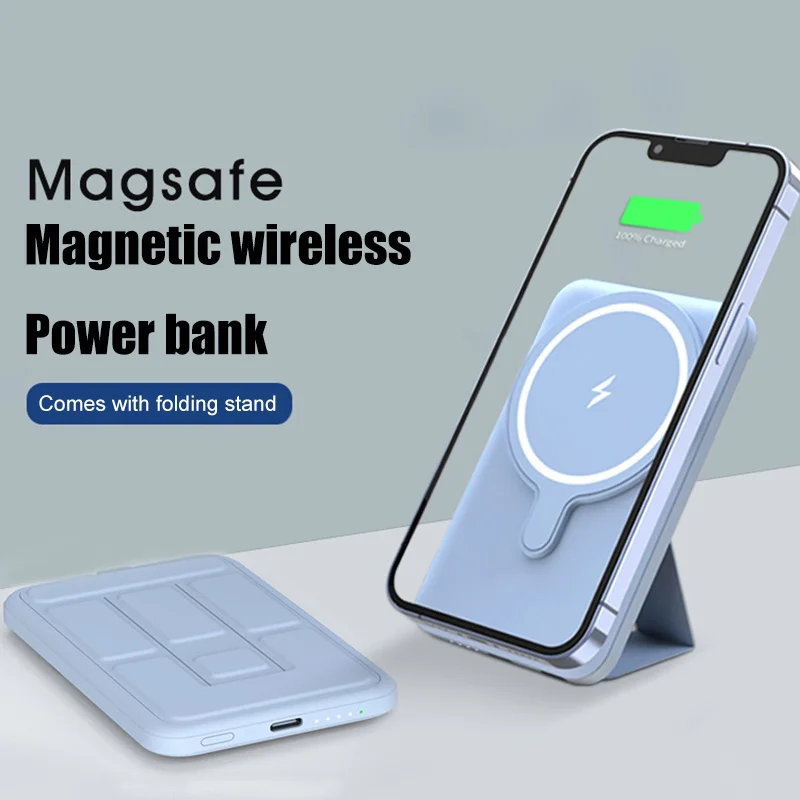 10000mAh 22.5W Magnetic Wireless Charge For iPhone 13 12 11 Pro Max Magsafing Fast Charge for Samsung Power Bank Battery Pack