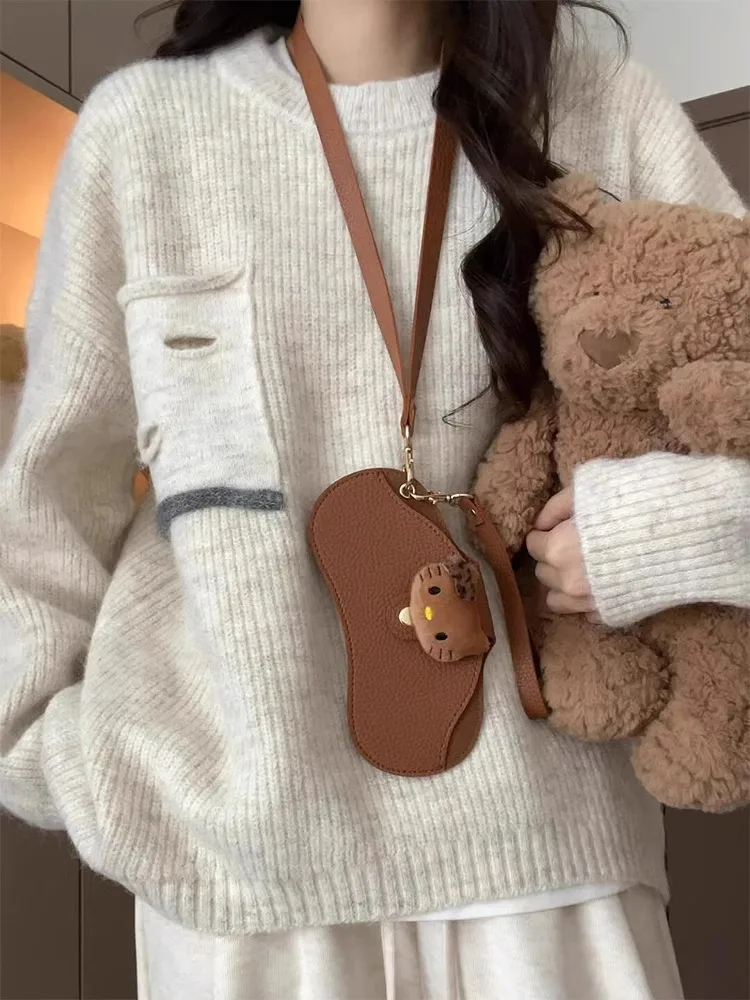 Idle Sle Pullover Sweater Women Autumn and Winter Soft Glutinous Design Sense Advanced round Neck Loose Korean Series...