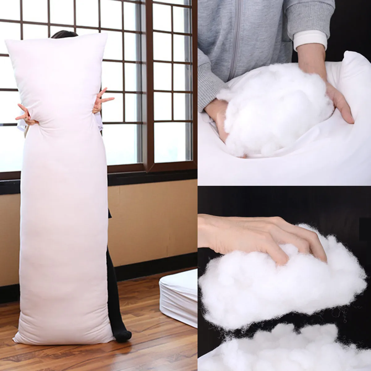 

150 X 50cm Dakimakura Hugging Body Pillow Inner Insert Anime Body Pillow Core Men Women Pillow Interior Home Use Cushion Filling