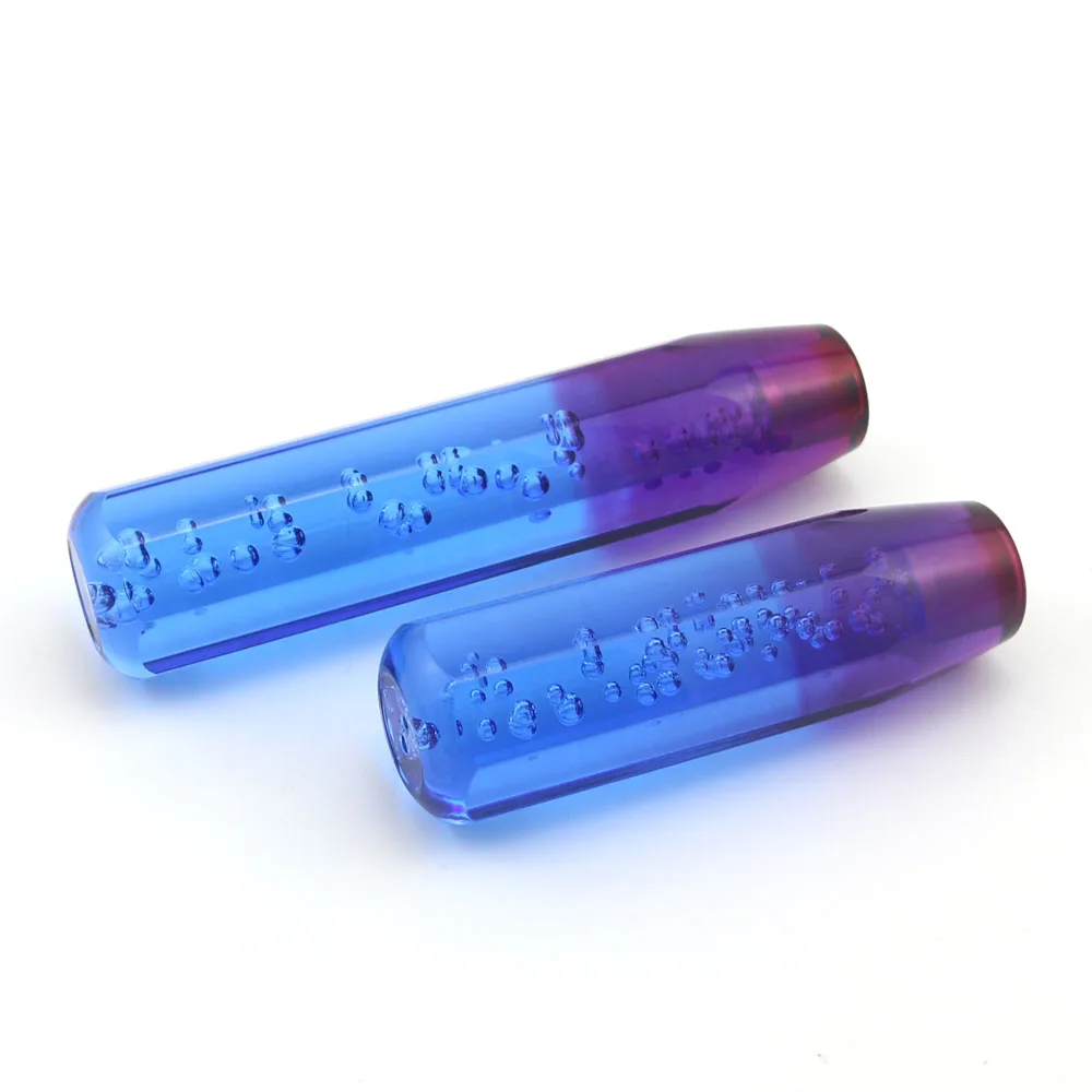 Ручка переключения передач автомобильная рычаг прозрачный пузырьковый