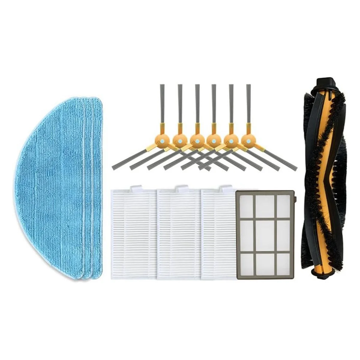 Замена для робота-пылесоса ABIR X5/X6/X8 Genio Navi N600 запасные части боковая щетка фильтр