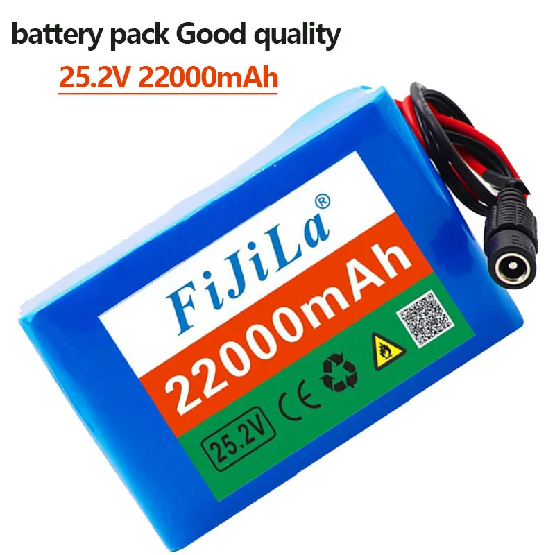 

6s4p24V22Ah18650Batterie Lithium-Batterie 25,2 v 22000mAh Elektrische Fahrrad Moped/Elektrische/Li ionbatterie Pack mit pack BMS
