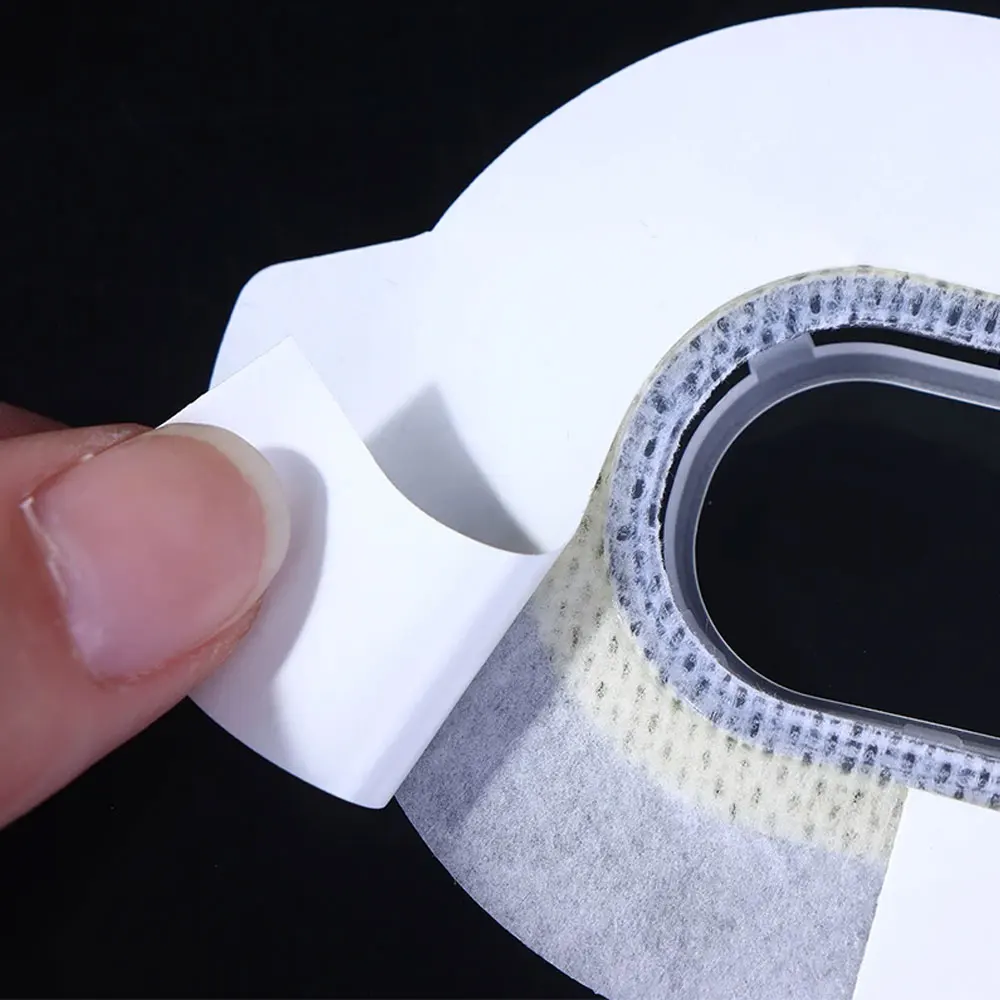 Фото Клейкая лента-фиксатор для датчика Sibionics GS1, усиленная защитная наклейка для датчика динамического измерения уровня глюкозы в крови, водонепроницаемая. №3