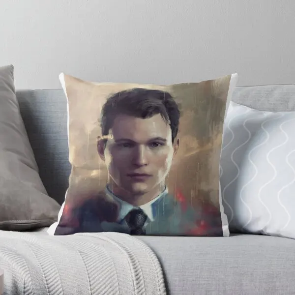 

Декоративная подушка в стиле аниме «Коннор» с принтом