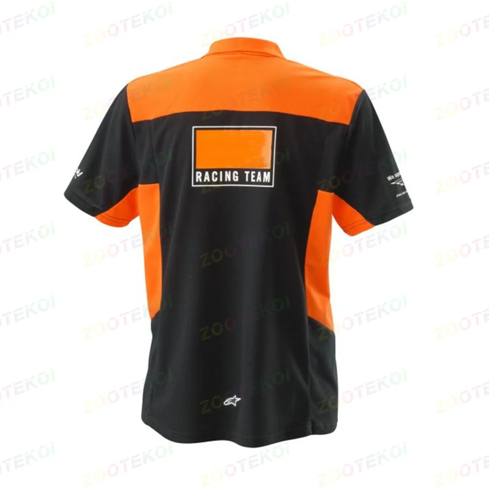 Polo Shirt 2022 Men's New F1 Racing Motorcycle Short Sleeve Polo Shirt Fast Dry And Breathable Cycing Jersey T -shirt