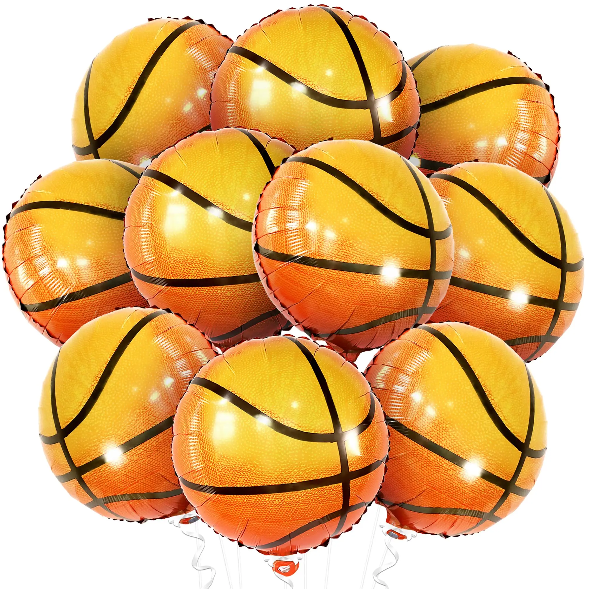

15pcs Basketball Balloons 18inch Baskets Ballons For Sports Theme Party Decors Kids Basketball Birthday Decorations Baloons Toys