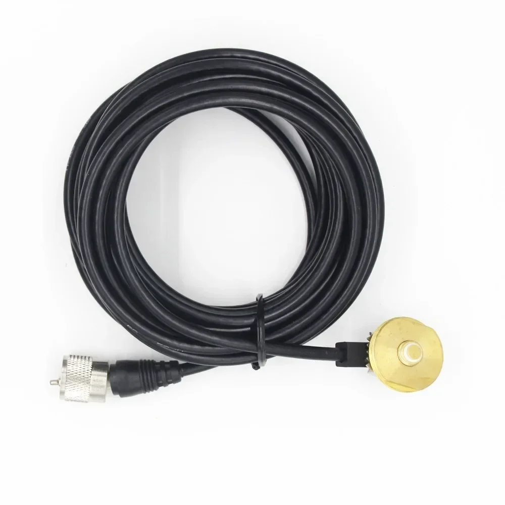 Для PL259 CB Radio NMO Кронштейн для крепления антенны 5 м RG58 Удлинительный кабель рации