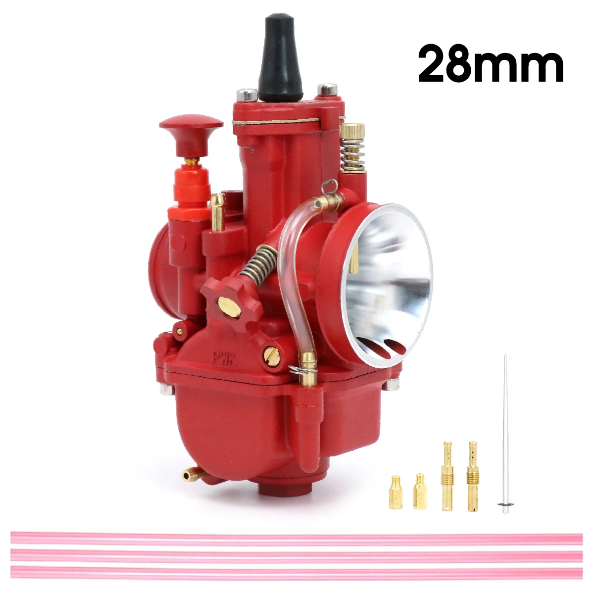 

ZSDTRP KEIHIN 2T 4T скутер ATVUTV 50CC 125CC 250CC двигатель мотоцикла красный ШИМ карбюратор 21 24 26 2830 32 34 мм