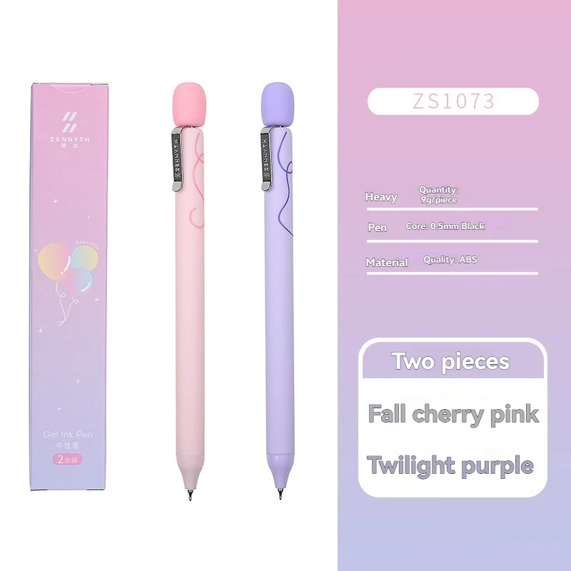 

Гелевые ручки черные, двойной наконечник