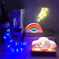 cloud night light epoxy resin mold diy game console rainbow moon three dimensional ornaments cake mold plaster aromatherapy mold