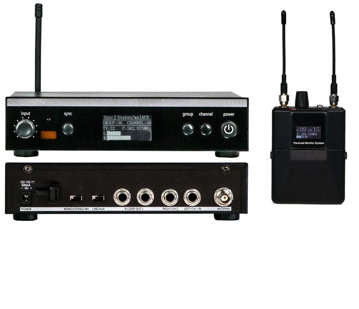 Система мониторинга в ушах 566-590 МГц