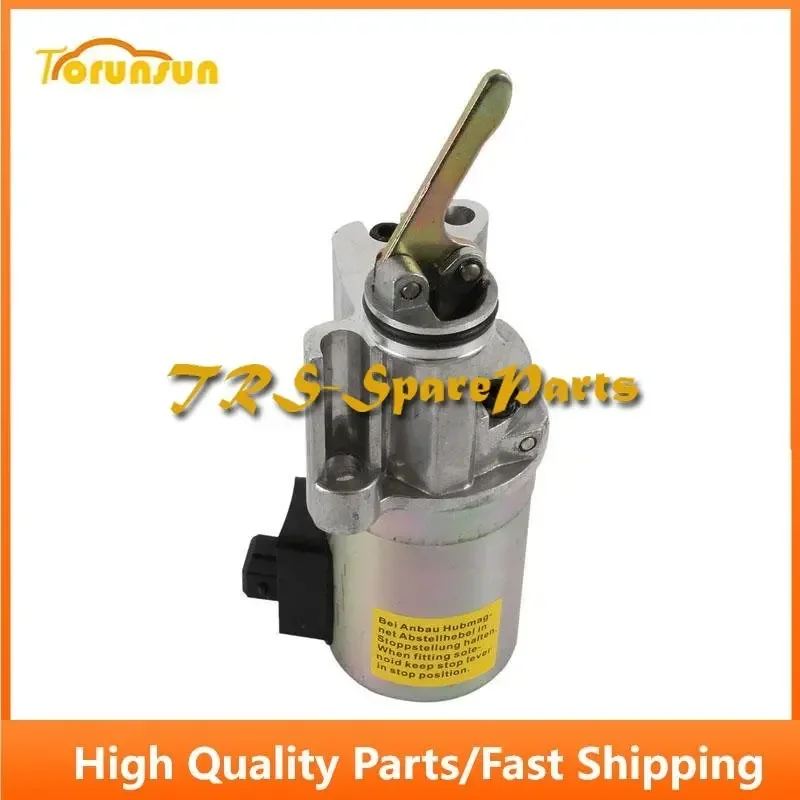 Фото Соленоид остановки 12 В VOE 21191698   Для Volvo BL60 BL60B BL61 BL61 PLUS BL61B BL70 BL70B BL71 PLUS BL71B №1