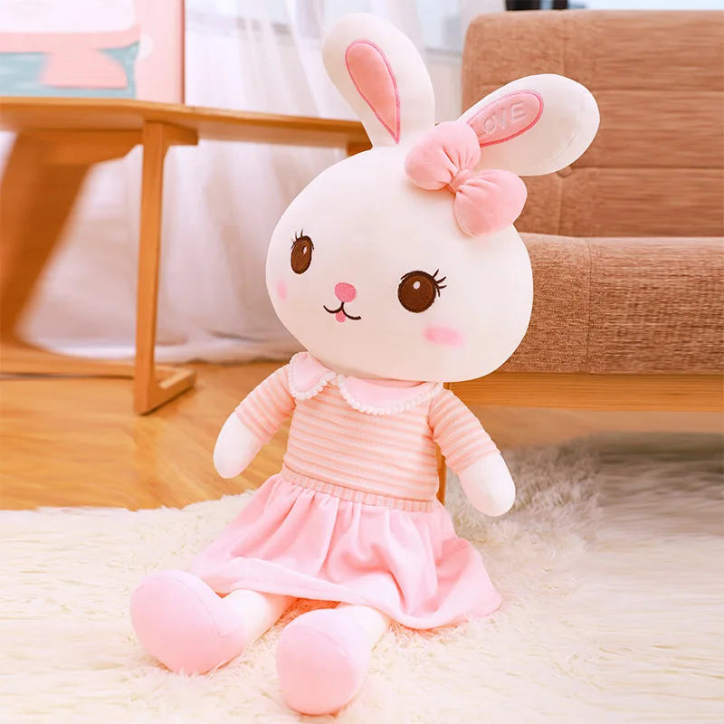 

Zqswkl 55/70/90/110cm cute plush toy kawaii room decor rabbit doll sleeping pillow dolls christmas birthday gift for girls