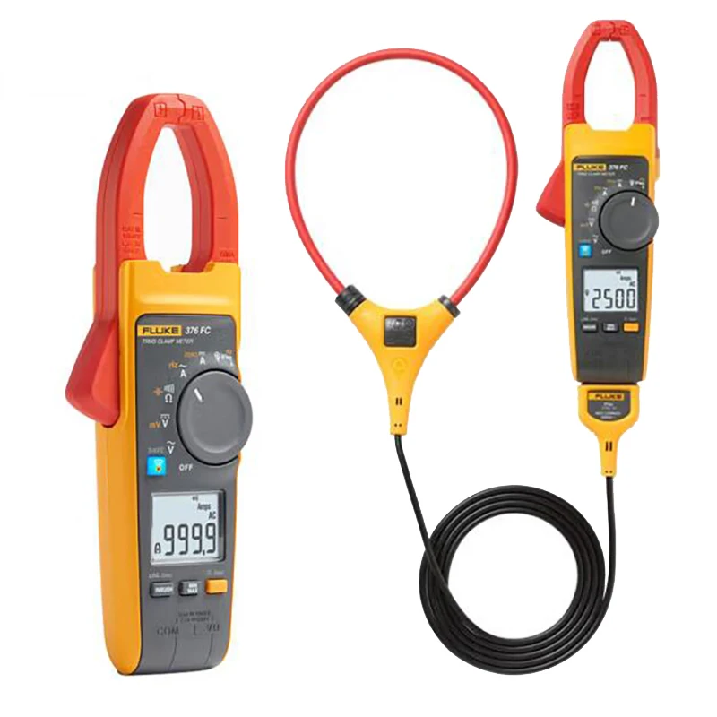 

Fluke 376 FC TRMS Clamp Meter AC DC Digital Display 376FC Multimeter Professional Pliers Ammeter Voltmeter Electrical Tester