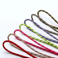 chainhopolyester round fashion shoelacediameter5mmfor sport shoe booties7 color available12 pairlength5080100120cm