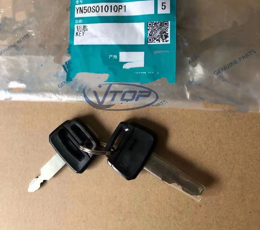 

Подходит для ключей экскаватора Kobelco Sk60 75, 140, 200, 250, 260 350-6-8, ключи зажигания и открытия двери