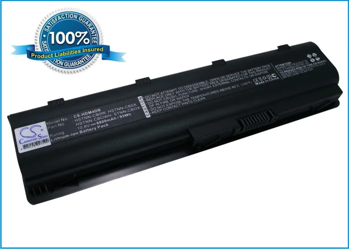 CS 8800 мАч/95.04Wh батарея для Compaq CQ32,CQ42,CQ42-100,HSTNN-Q62C,UB0W,NBP6A174B1,STNN-CBOX,WD548AA