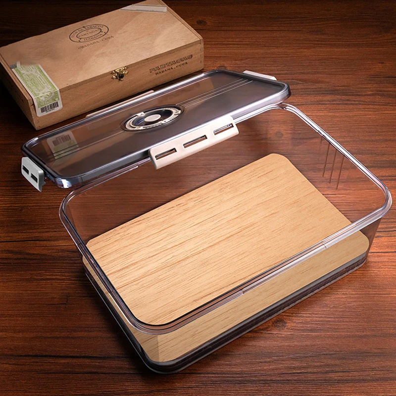 Коробка для хранения сигар из натурального кедра