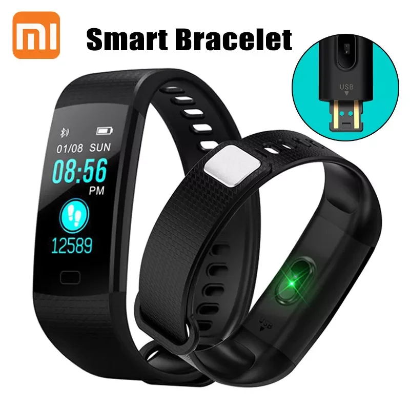 

NEW Y5 Smart Band Smart Bracelet Band Heart Rate Tracker Waterproof Smart Wristband Smart Watches Men Smart Fitness Tracker