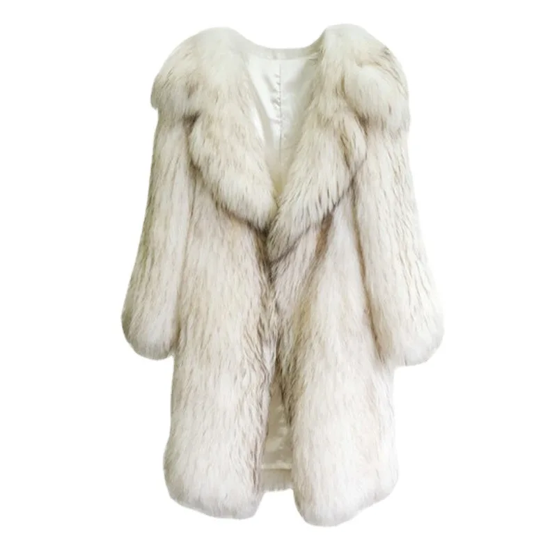 Limited Women's Winter Coat 2022 Women Coat Fur Mink Fur Thick Winter High Street Other Slim Real Fur Parkas enlarge