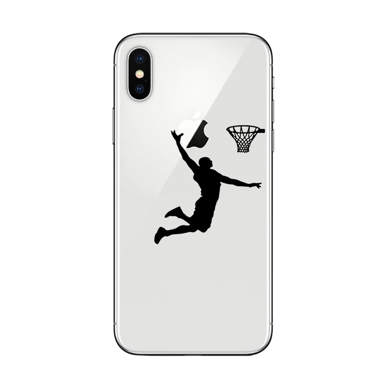 Basketball Soft TPU Phone Cases for iphone 14 13 11 12 Pro XS Max Mini 7 8 6 6S Plus X XR 5 5S SE Football Transparent Cover