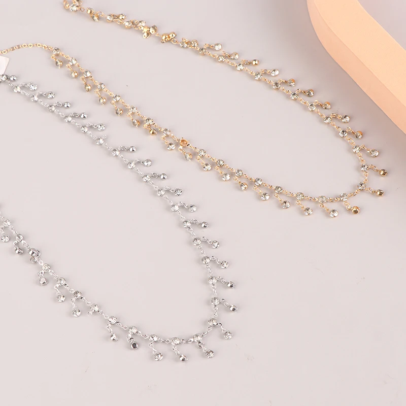 Сексуальная цепочка для тела со стразами и кисточкой на талию живот тонкие