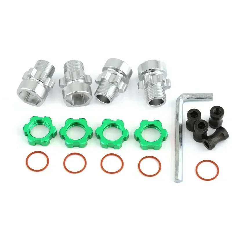 Металлический адаптер шестигранной ступицы колеса от 12 до 17 мм для Trxs Slash2wd Rustler