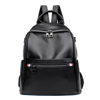 100 genuine leather backpack luxury messenger bag black handbag computer school bag womens casual travel shoulder bag