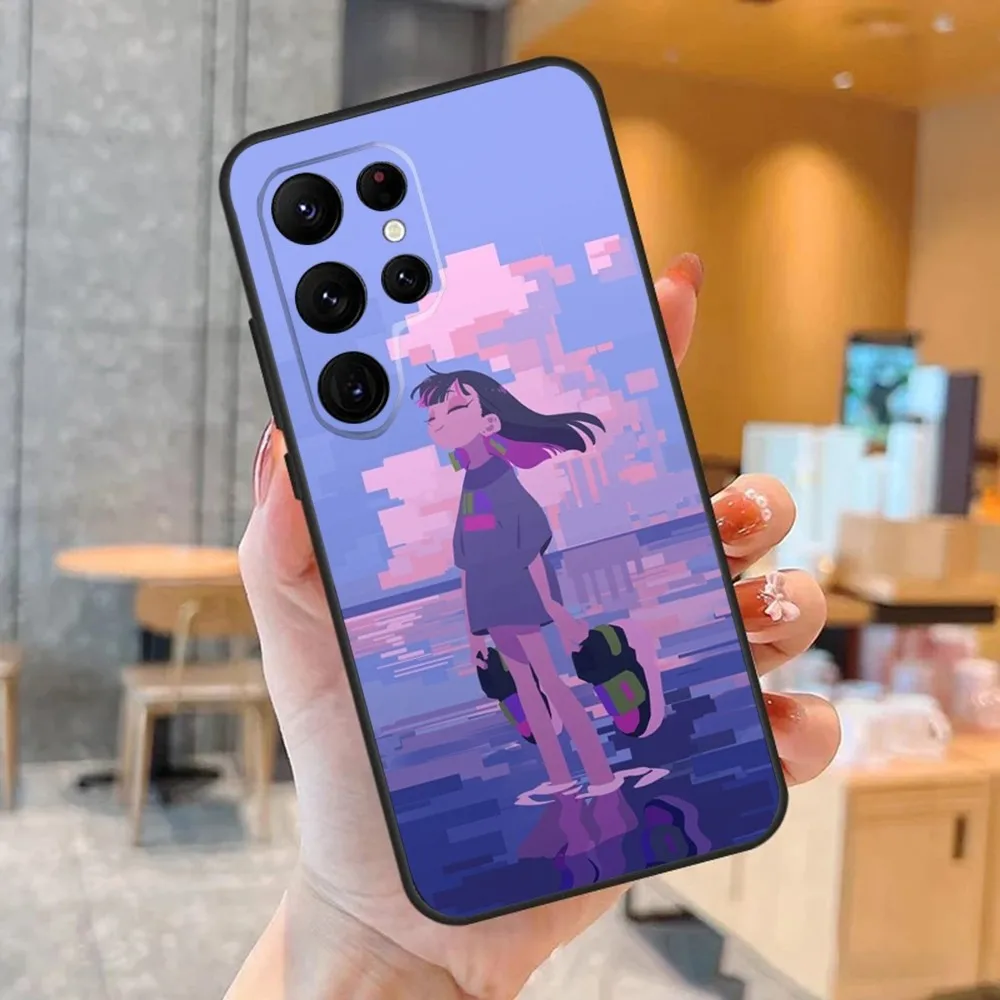 Чехол для телефона Zutomayo с рисунком SamsungS24 S23 S22 S21 Ultra Pro S10 S30 Plus S9 20 Lite черный чехол