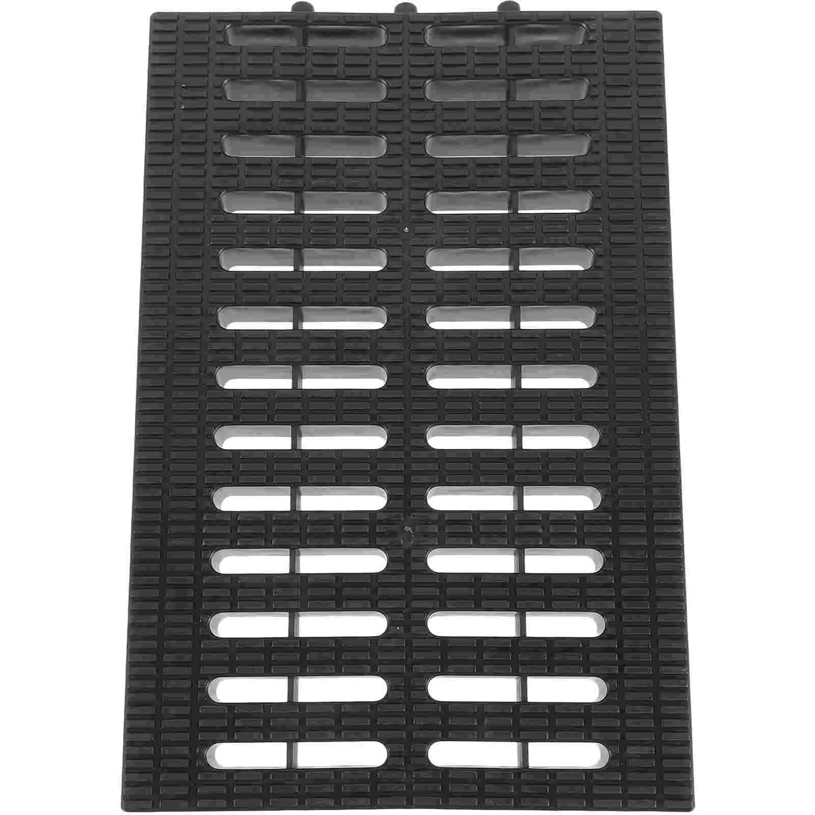 

Trench Cover Outdoor Sewer Plastic Grate Basement Drain Plate Channel Garage Floor French System Yard