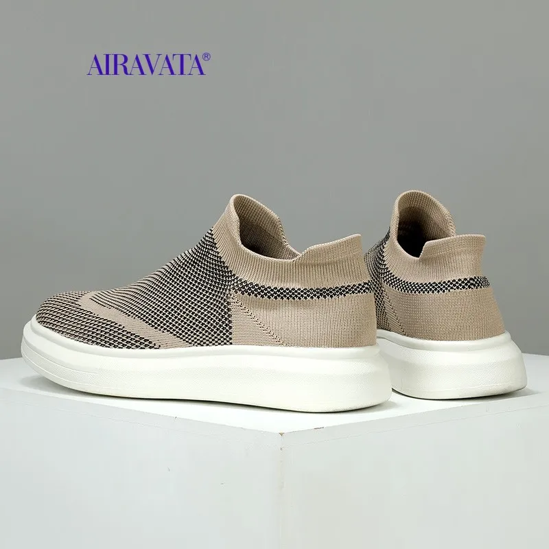 Original Men Shoes Breathable Black Unisex Casual Shoes Light Tennis Socks Shoe High Quality Men's Sneakers Summer