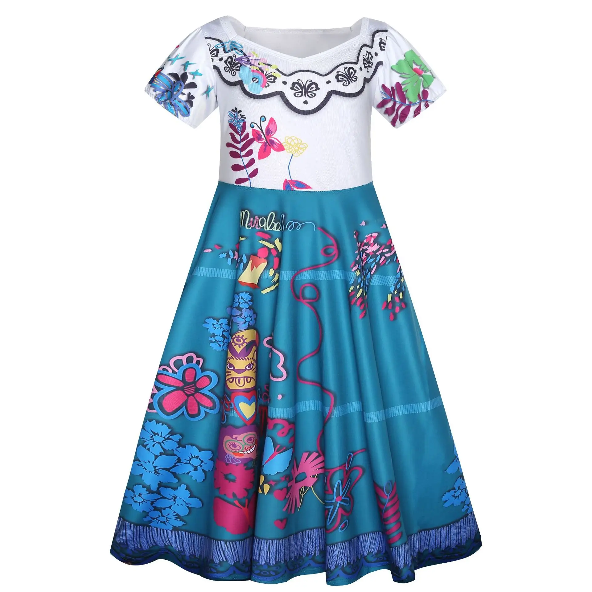 Женское платье принцессы en41 костюм для девочки нарядные платья карнавала на