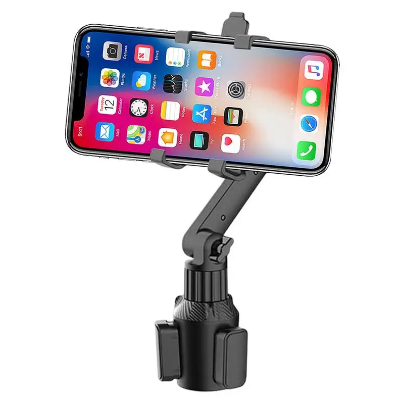 

Car Tablet Holder Tablet Car Cradle Holder 360 Rotating Design Angle-Adjustable Stand Compatible For Most Tablets Anti-Slip Road