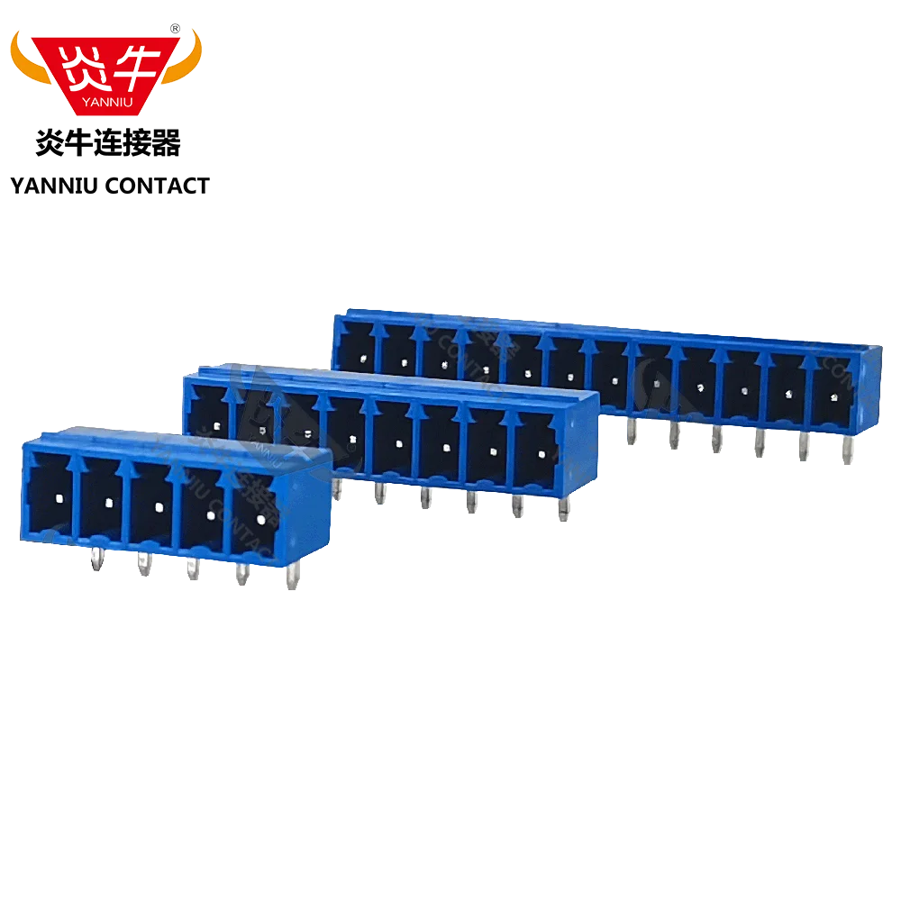 

10Pcs Blue 3.81mm 15EDGRC KF2EDGR 3.81 2P ~12P PCB PLUG-IN TERMINAL BlOCKS MC 1,5/ 2-ST-3,81 PHOENIX CONTACT DEGSON YANNIU