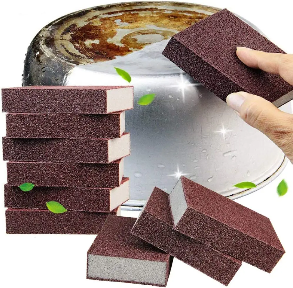 

1/2/4/5/6Pcs Magic Melamine Sponge Eraser Carborundum Removing Rust Cleaning Brush Descaling Clean Rub for Pot Kitchen Sponge