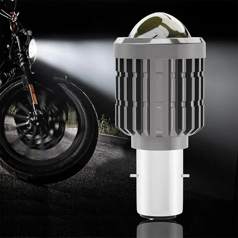 

Motorcycle Headlight Electric Motorbike High Low Beam 12V Headlamp Hi Lo Beam Motorcycle Scooter Running LED Light For Motorbike