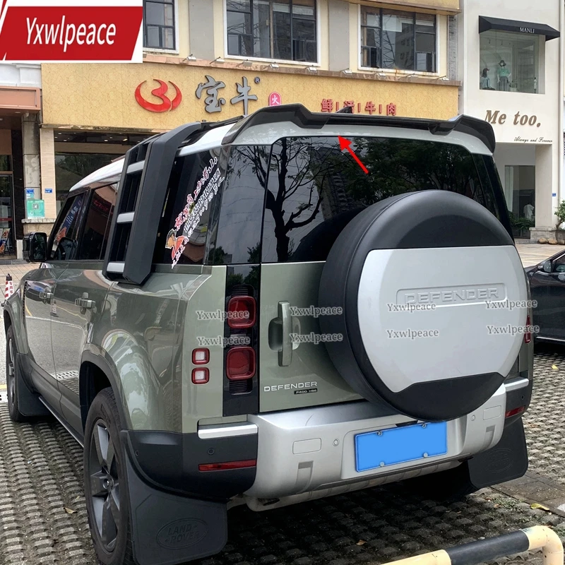 

For LAND ROVER DEFENDER Spoiler 2020 2021 High Quality ABS Trunk Lip Wing Rear Roof Spoiler Car Accessories
