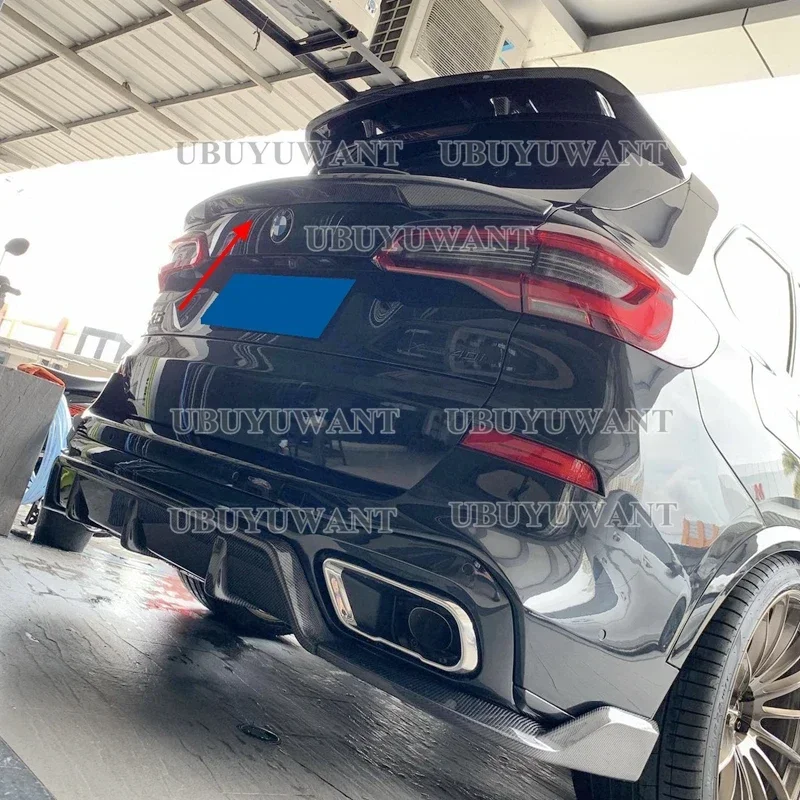 Новый высококачественный ABS краска задний багажник губа средний спойлер верхнее