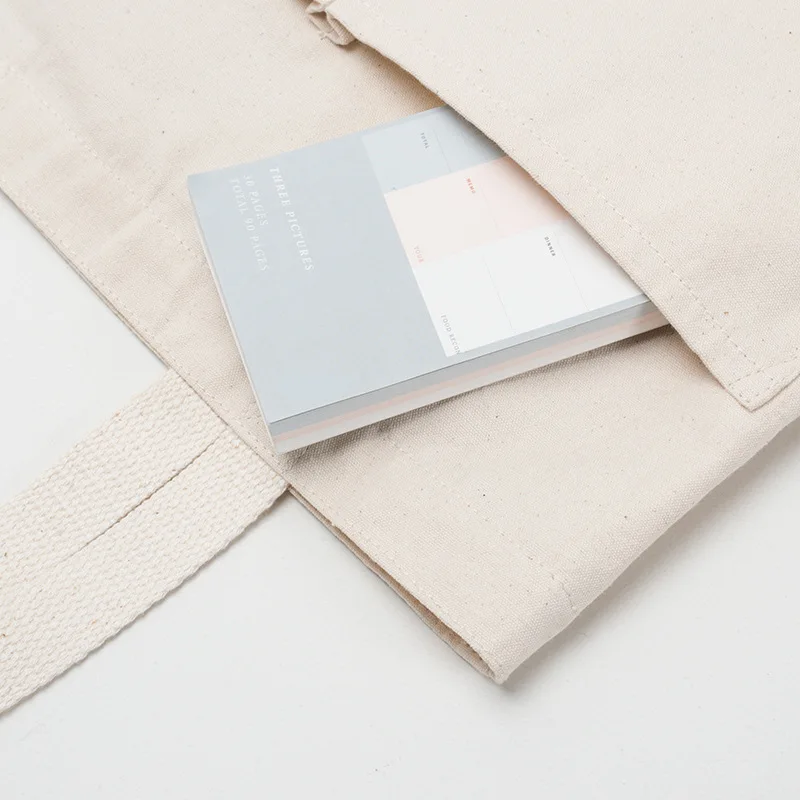 Women's Bag Simple Casual Fashion Multiple Pocket Handbags Canvas Solid Large Capacity Tote Shoulder Bags for Women Shopping Bag