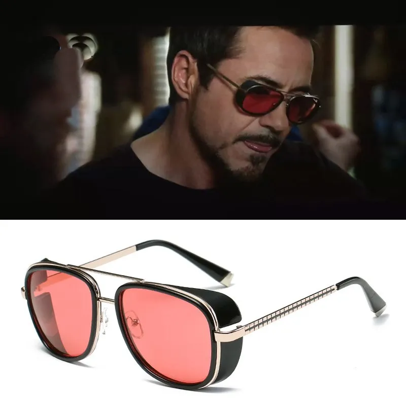 Wholesale STORY YS66218 Iron Man Glasses Endgame Tony Stark Square  Sunglasses From m.alibaba.com