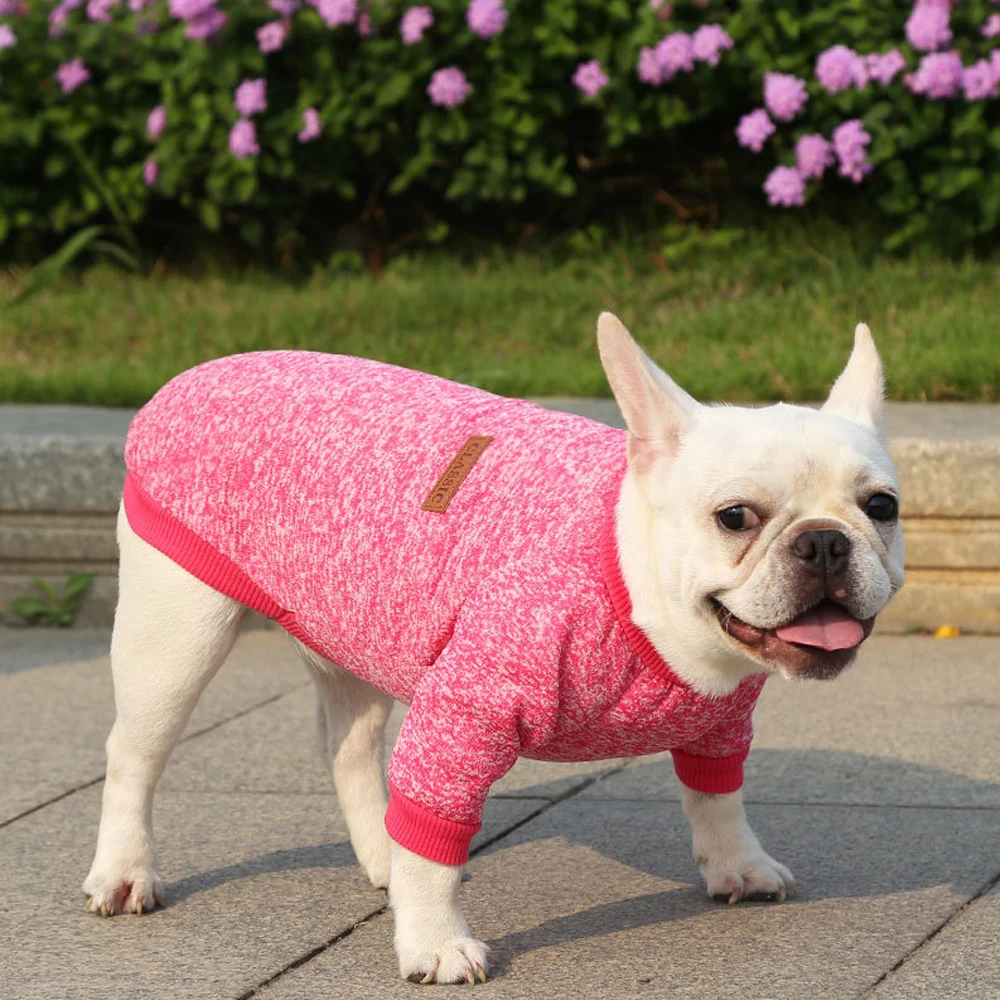 

Handsome Pet Dog Sweater Classic Knitwear Winter Warm Puppy Clothing Cute Pet Sweater For Adorable Small Medium Animals Pets