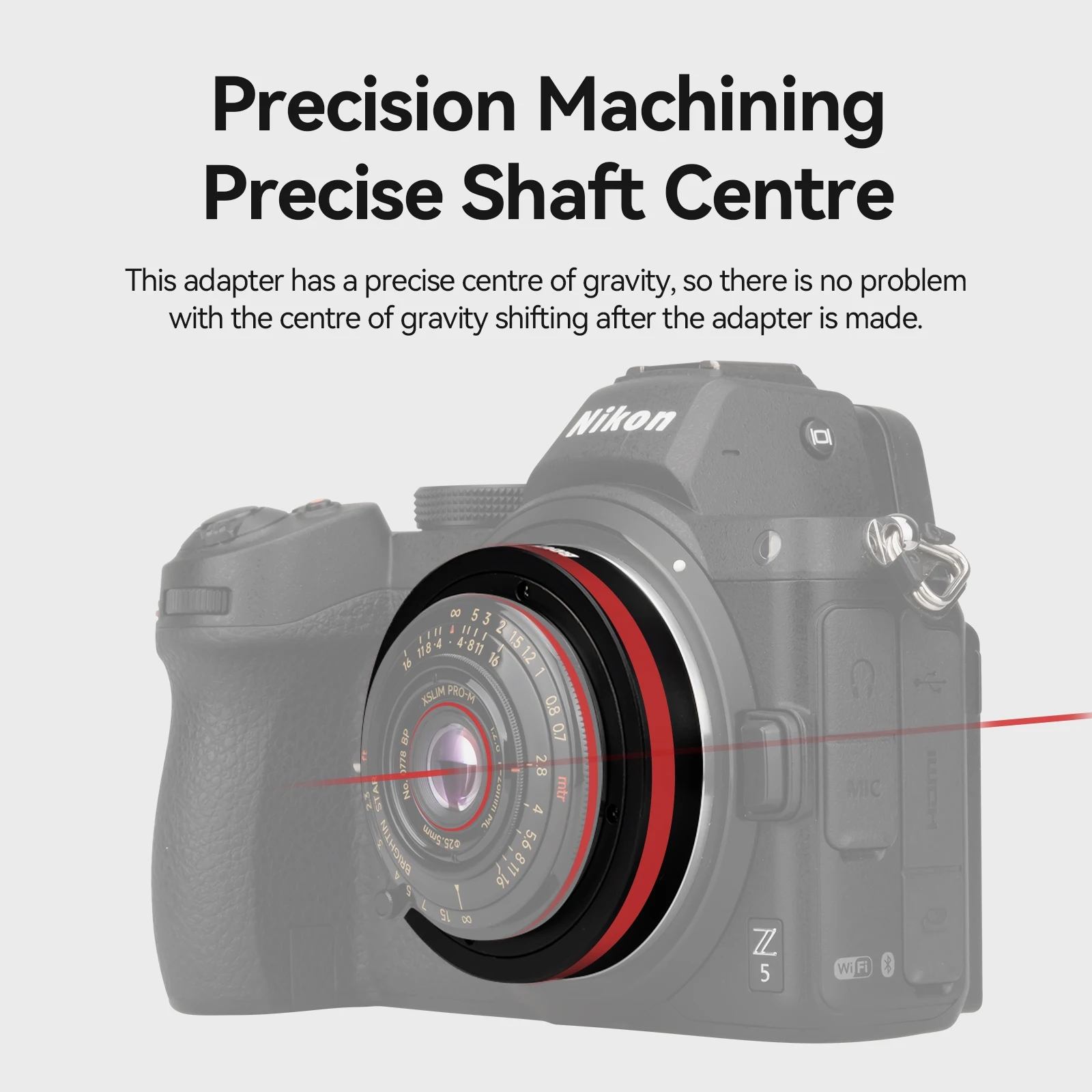 Переходное кольцо для объектива Brightin Star LM-Z с креплением Leica M камеры Nikon Z Z6 Z7 Z6II Z7II