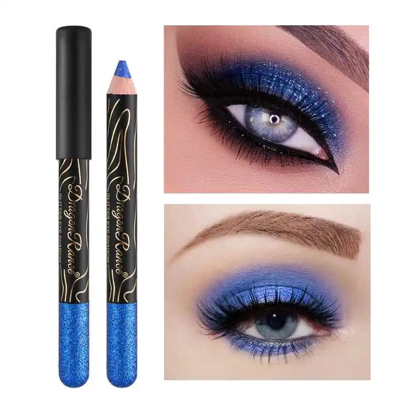 Waterproof Long Lasting Glitter Shimmer Eye Shadow Pen Eyeliner Stick Eyes Makeup Tools