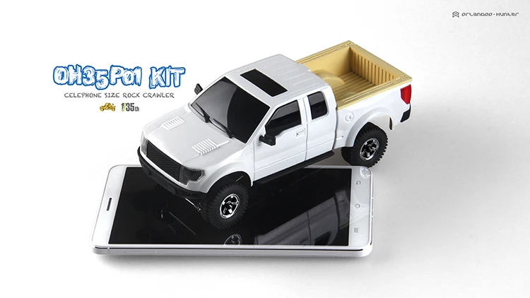 Радиоуправляемый гусеничный пикап Orlandoo Hunter Raptor для Ford P01 F150 Сборная модель 1/35