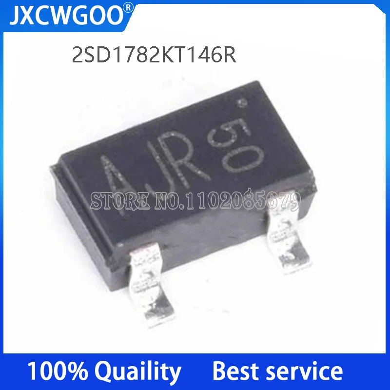 

20 шт., 2SD1782KT146R маркировка: AJR SOT-346, 80 В/мА