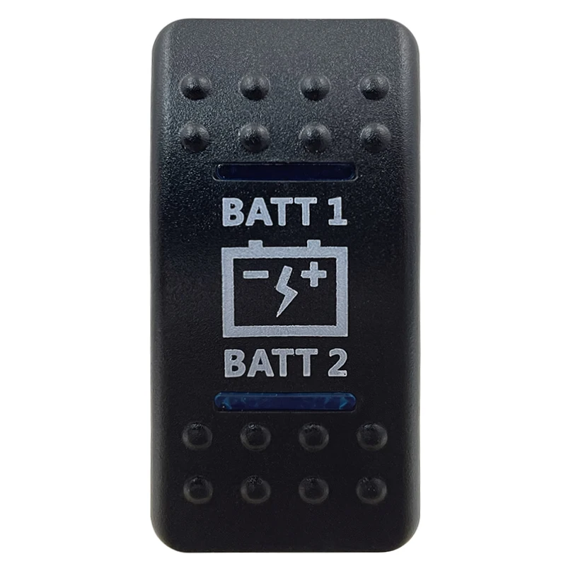 

Двойная синяя накладка на переключатель (без корпуса) для Carling Navara 4X4, замена крышки переключателя, для приборной панели автомобиля, лодки, квадроцикла, джипа, DIY